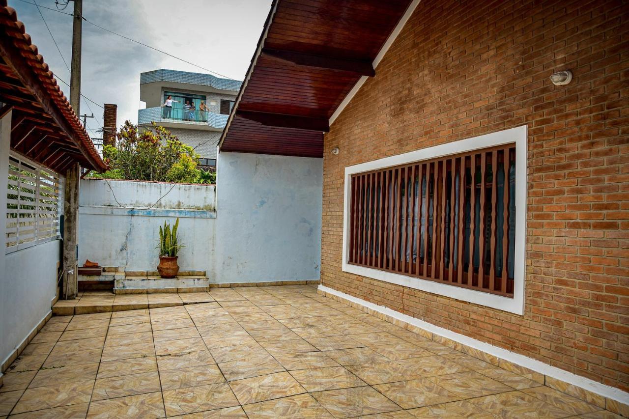 Otima Casa Com Wi-Fi A 350M Da Praia De Peruibe Sp Bagian luar foto